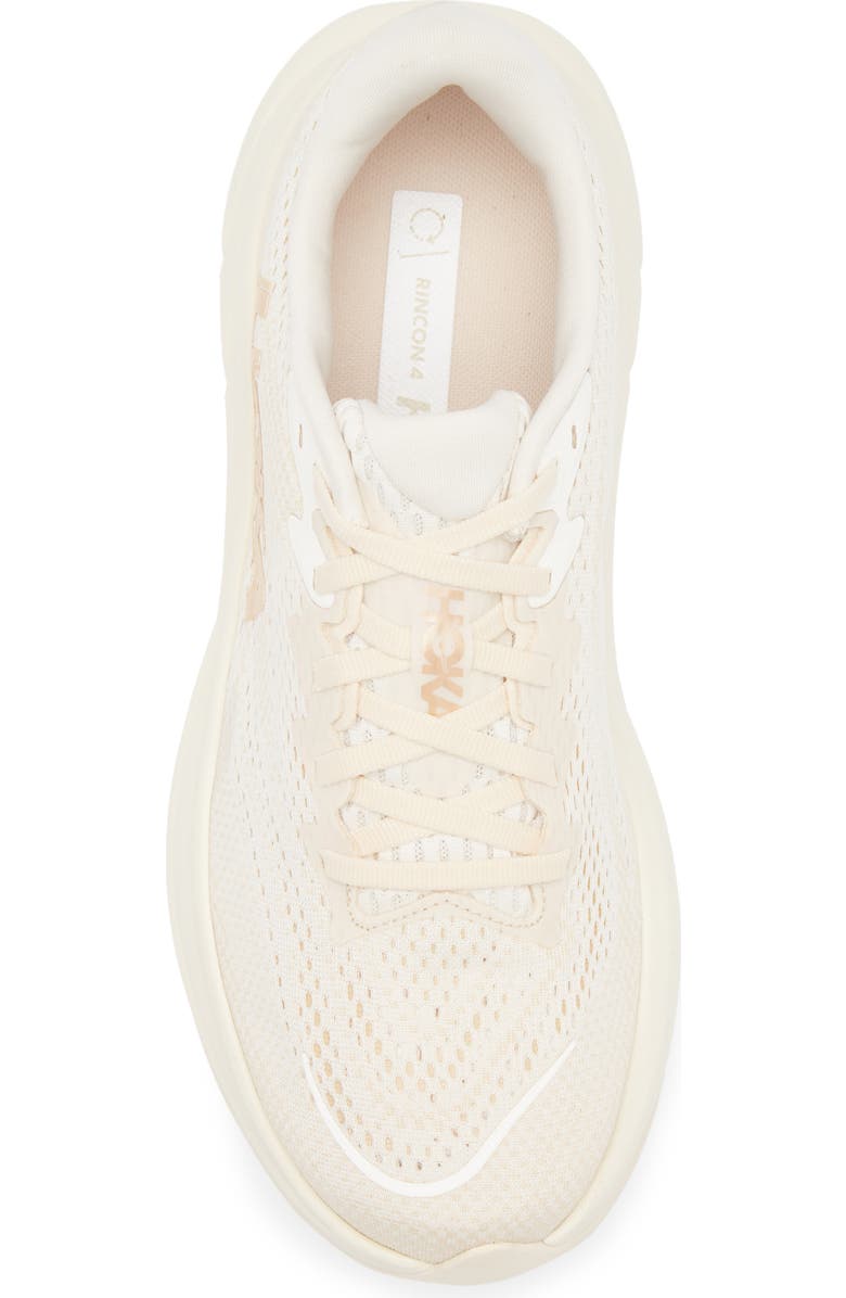 HOKA Rincon 4 Running Shoe, Alternate, color, Vanilla / Birch