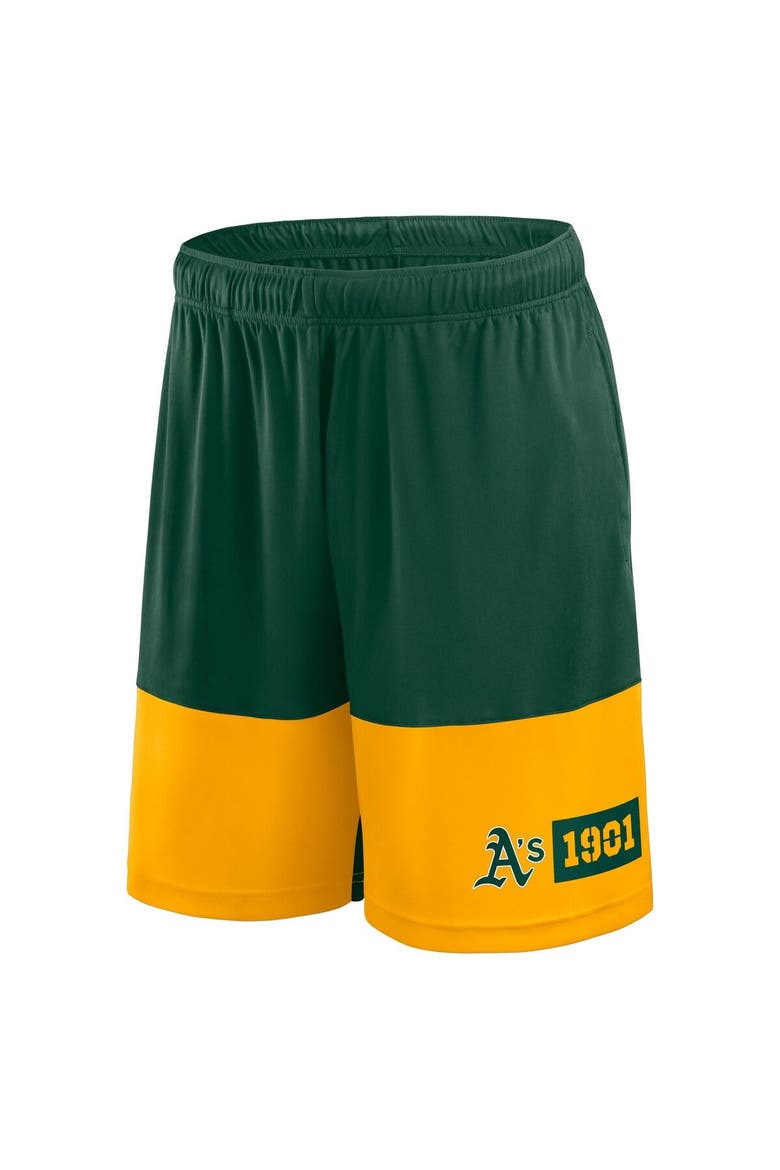 Men's Fanatics Green Athletics Best of the Best Shorts, Alternate, color, Green