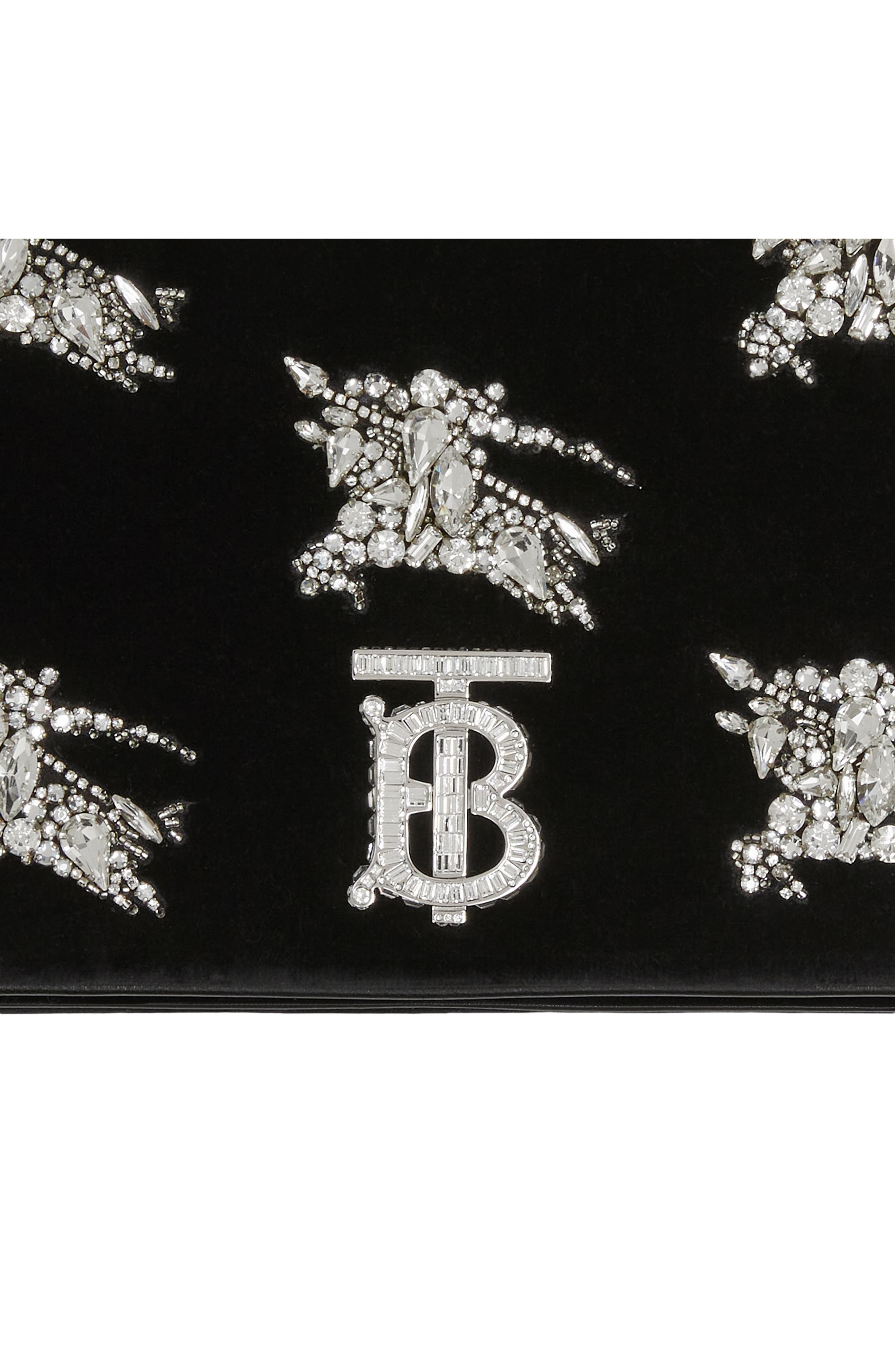Burberry Small Lola Embellished Crossbody Bag, Alternate, color, 