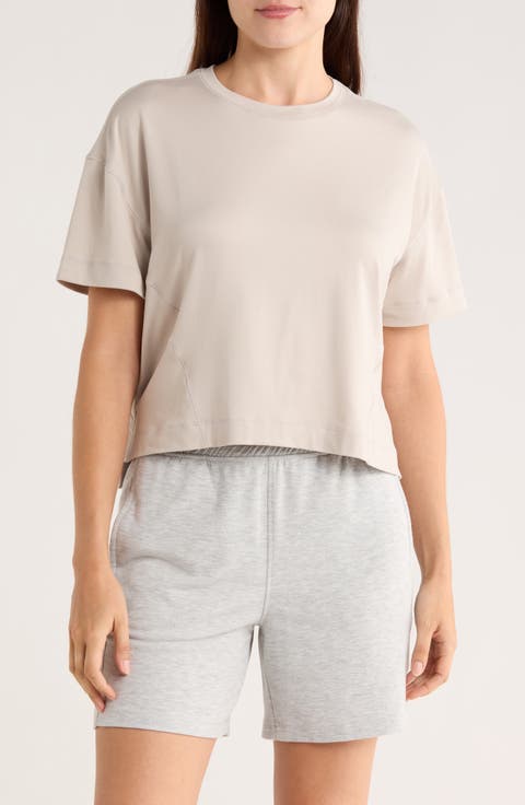 Super Soft Echo High/Low Boxy Top