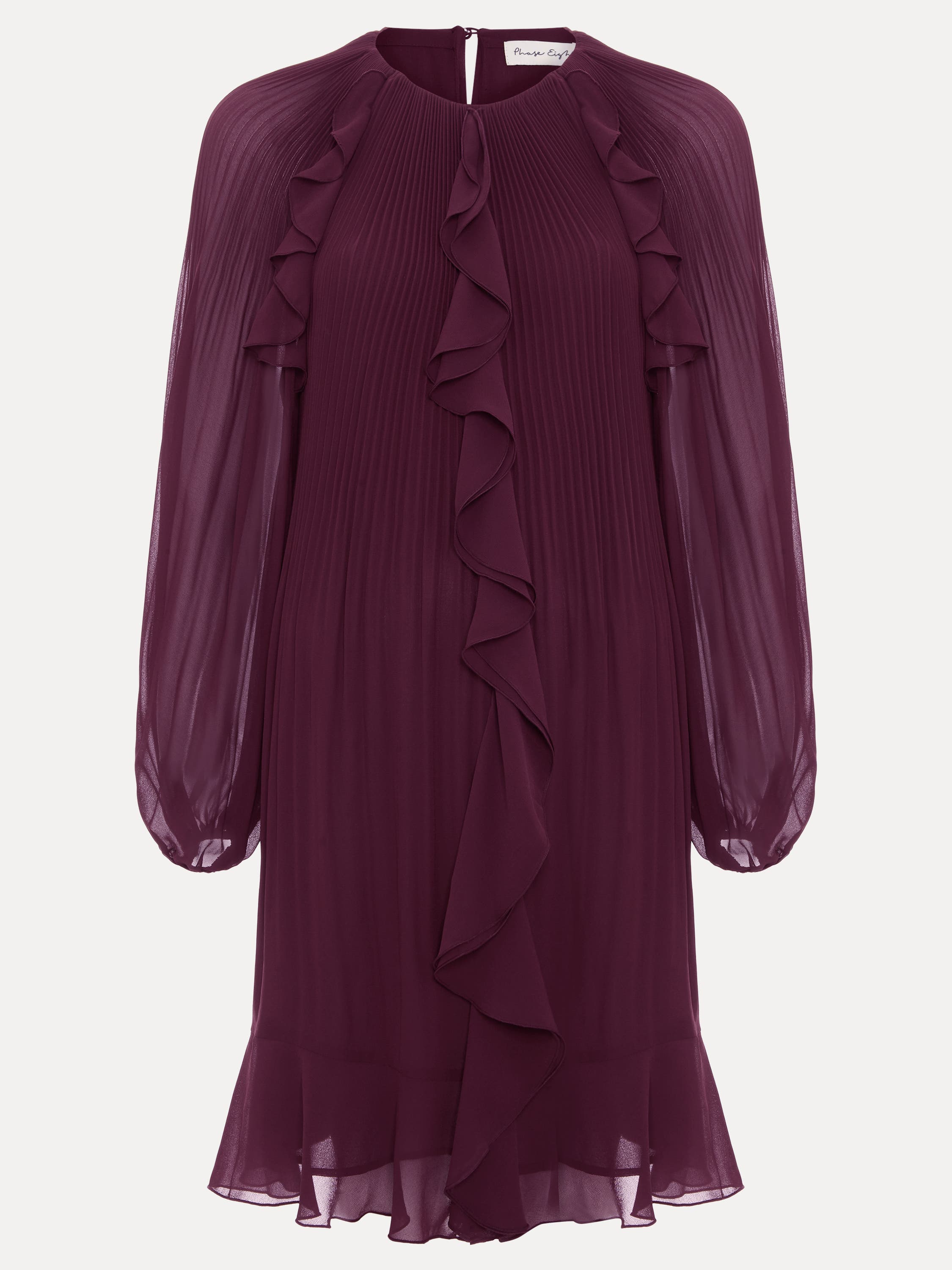 Phase Eight Layla Frill Swing Dress (Women) | Nordstrom
