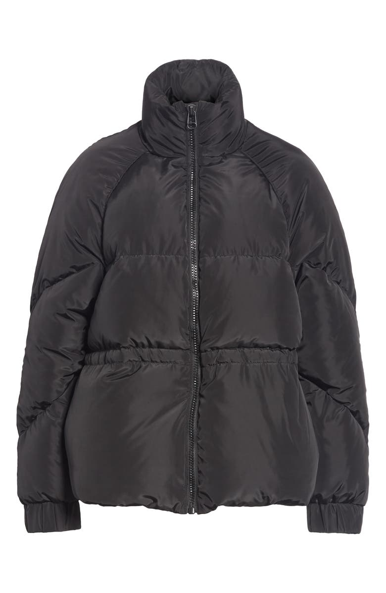 Ganni Tech Down Puffer Jacket, Alternate, color, 