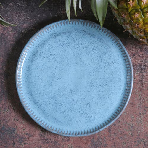Porto Brasil Linhas Dessert Plate Set Of 6 In Blue