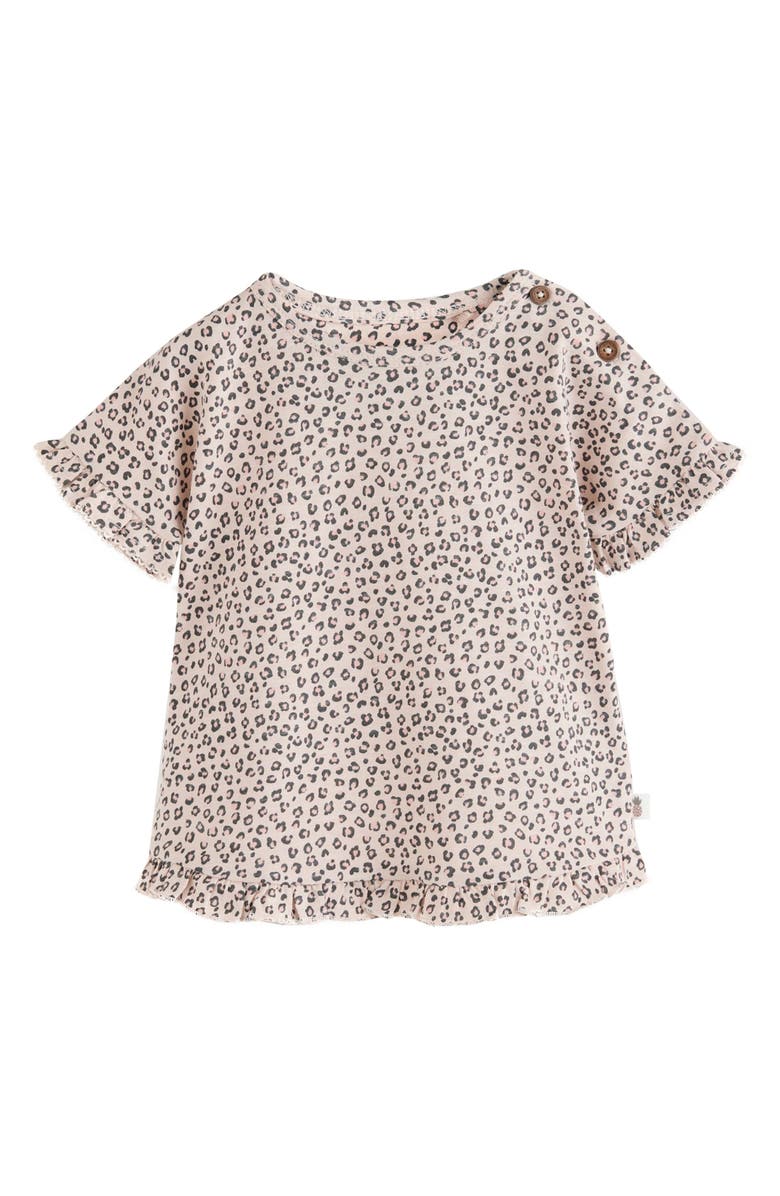 NEXT 6-Pack Assorted Frill T-Shirts & Shorts Set, Alternate, color, Grey Multi