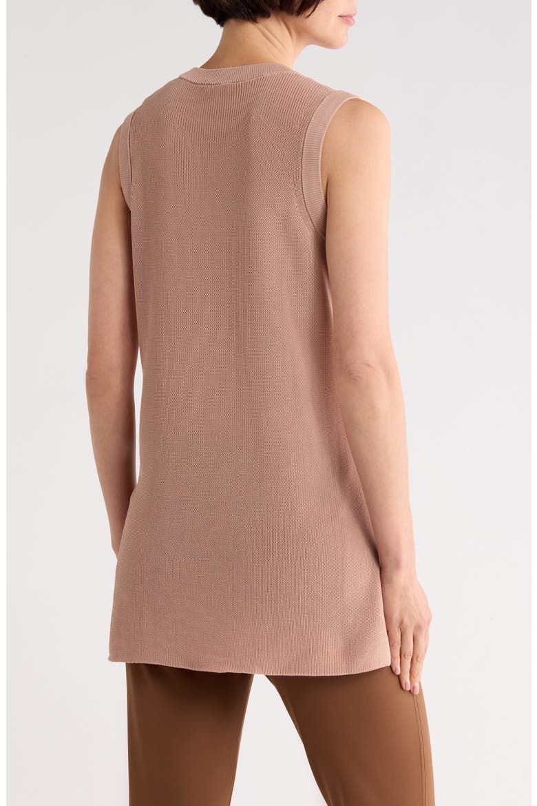 Sleeveless Knit Tunic, Alternate, color, POWDER