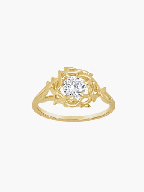 Crown Of Thorns Statement Ring