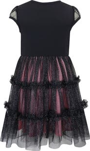 Zunie Kids' Sequin Kitty Tutu Dress