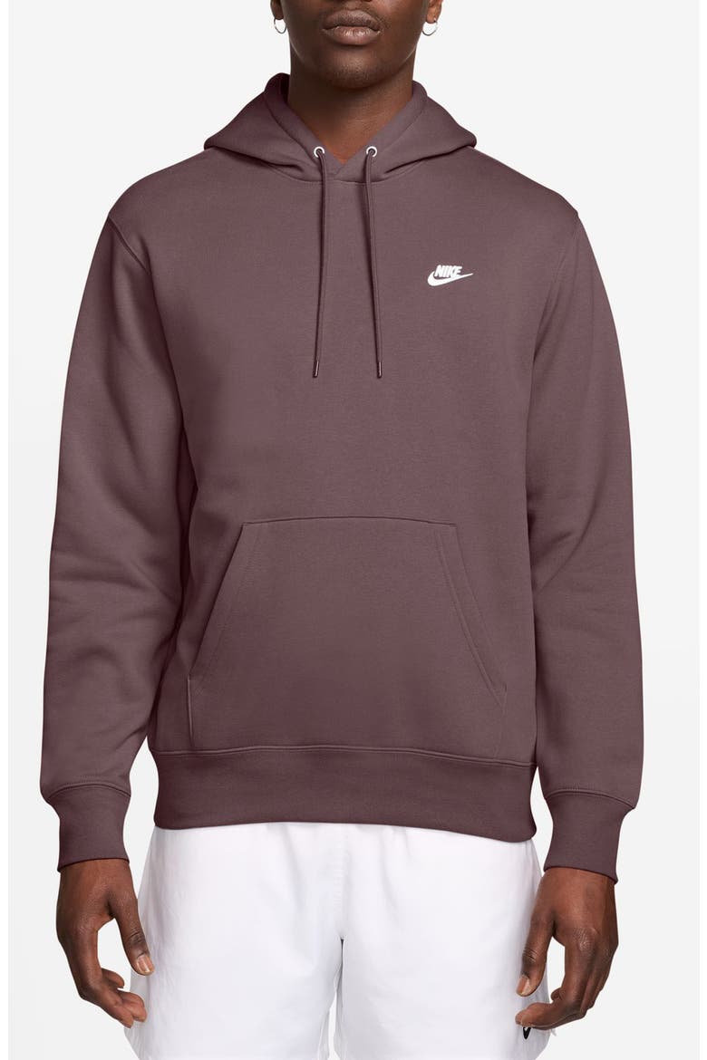 Men's Club Fleece Pullover Hoodie, Main, color, TATTOO/ WHITE