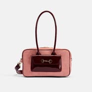 MARC NOLAN Serena Horsebit Shoulder Bag