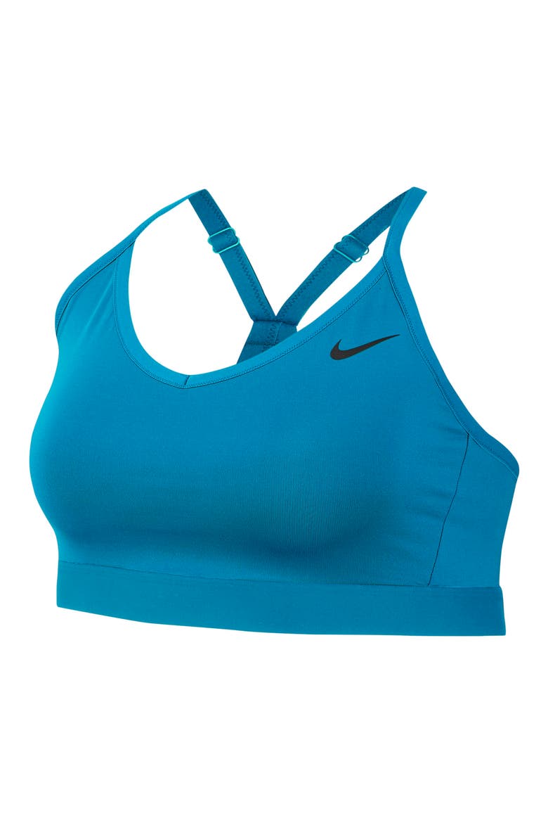 Indy Sports Bra, Alternate, color, LASER BLUE/ LASER BLUE/ BLACK