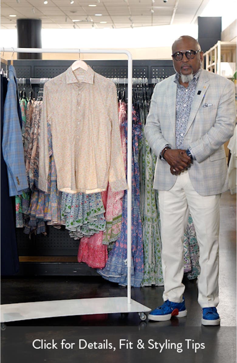 Denis Floral Button-Up Shirt, sales video thumbnail