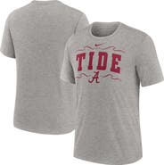 Nike Men's Nike Heather Gray Alabama Crimson Tide Campus Local Tri-Blend T-Shirt