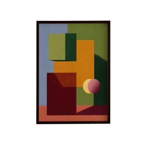 Form and Structure No. 11 Geometric Abstract Art Print
