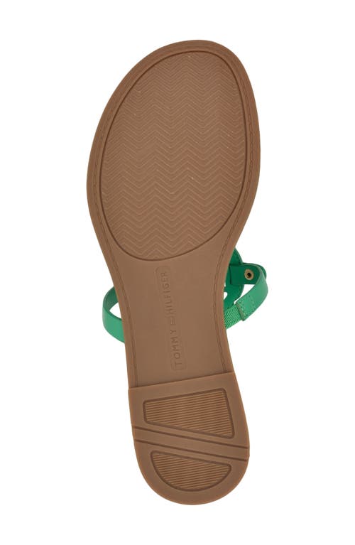 Tommy Hilfiger Litzy Flip Flop In Green