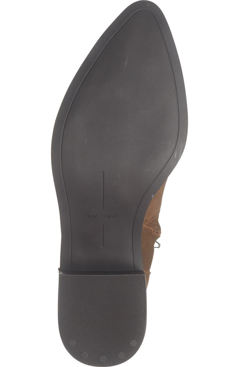 Dolce Vita Briele Pointed Toe Bootie, Alternate, color, Cocoa Suede