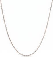 Bliss Diamond 3 1/2Ct Diamond Tennis Necklace 14k Gold 17" Lab Grown