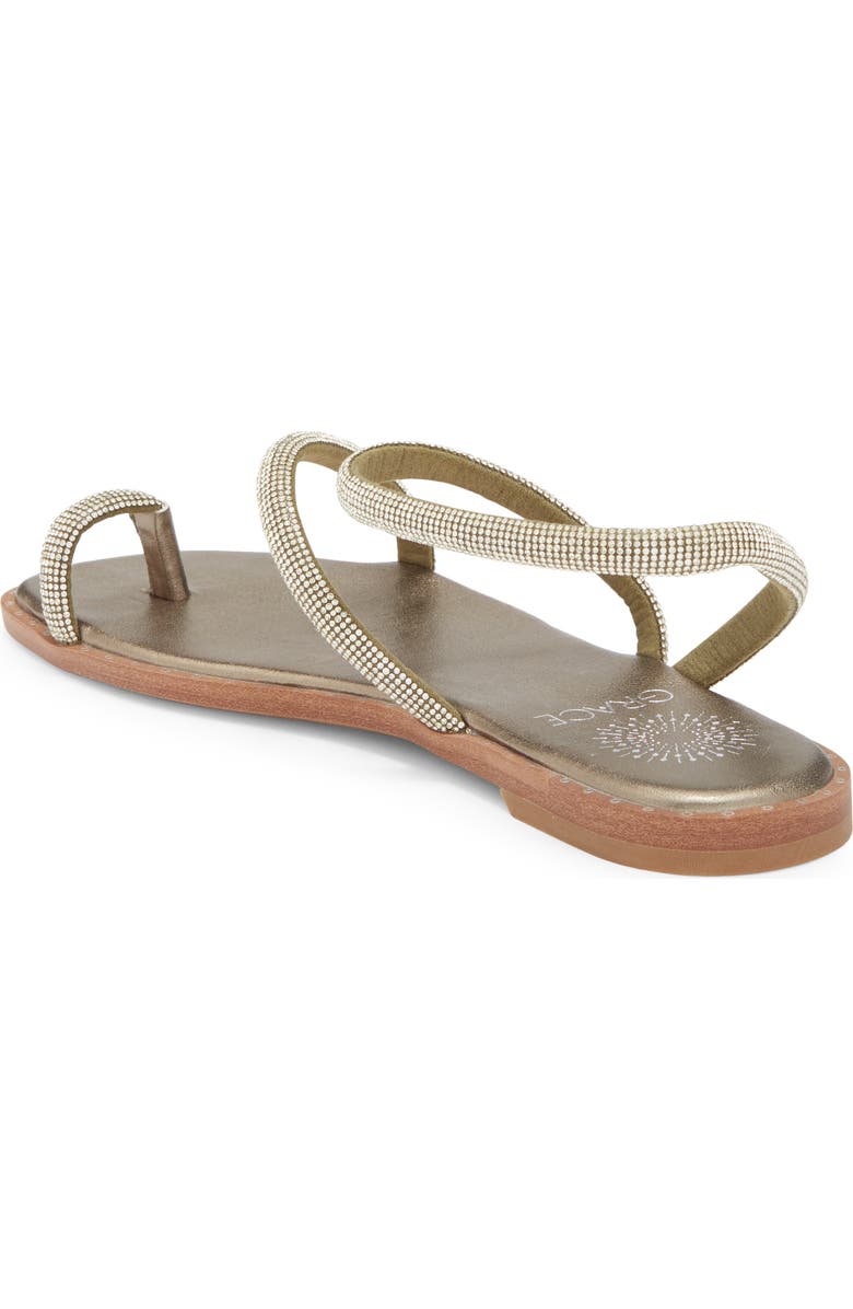 Grace Footwear Majorca Slide Sandal, Alternate, color, Khaki