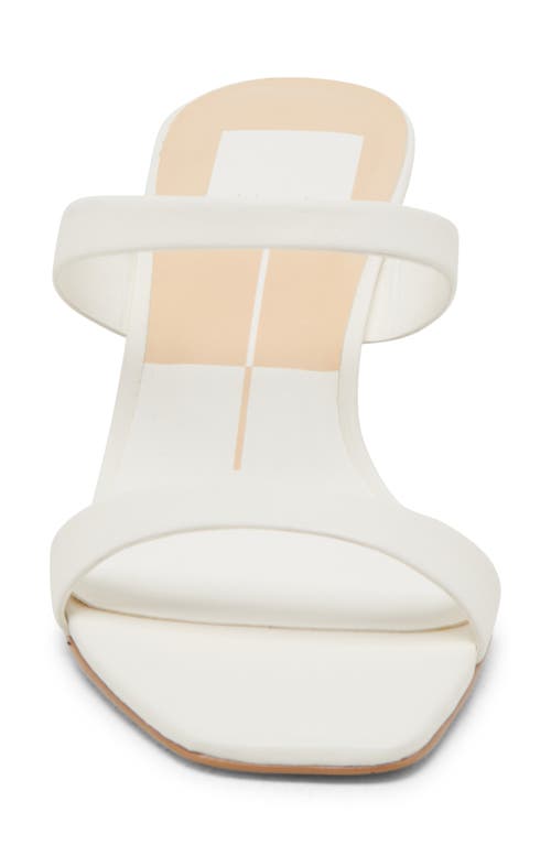 Dolce Vita Genora Slide Sandal In White
