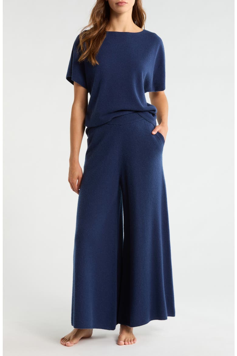 Cashmere Lounge Set, Main, color, NAVY