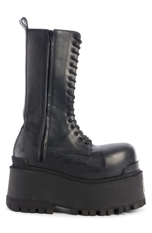 Balenciaga Giant Platform Boot In 1000 Black