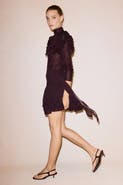 H&M Tiered Viscose Skirt