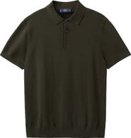 MANGO Fine Knit Cotton Polo