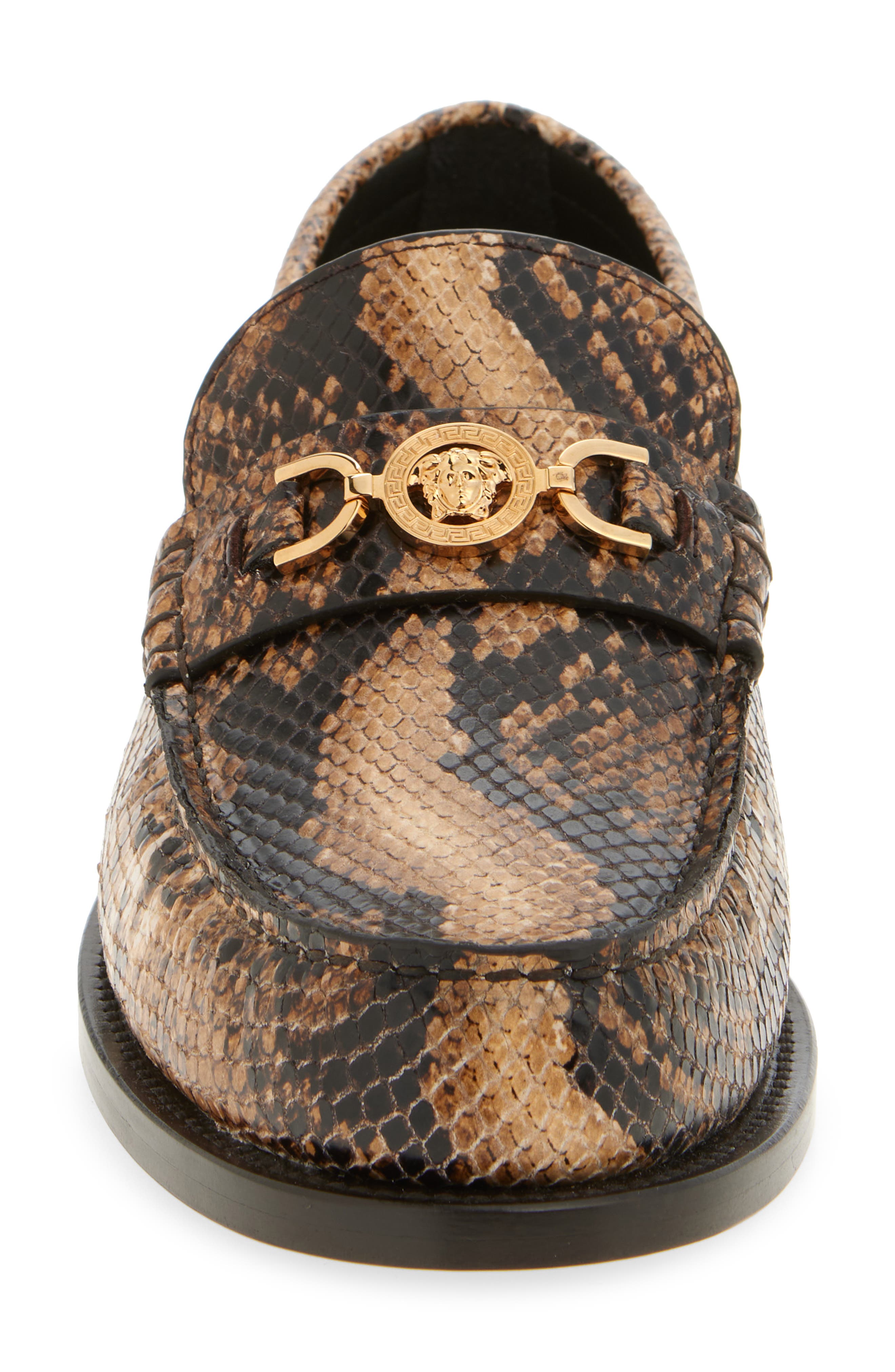 Versace Medusa '95 Python Print Loafer (Men) | Nordstrom