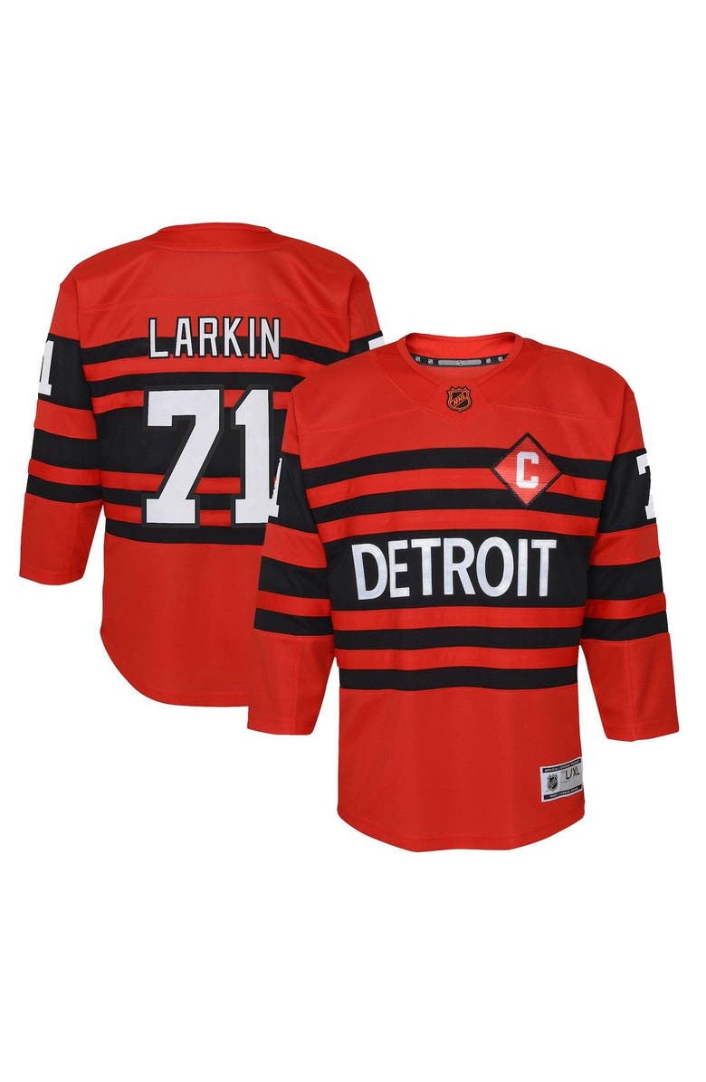 Outerstuff Youth Dylan Larkin Red Detroit Red Wings Special Edition 2.0 Premier Player Jersey, Main, color, 