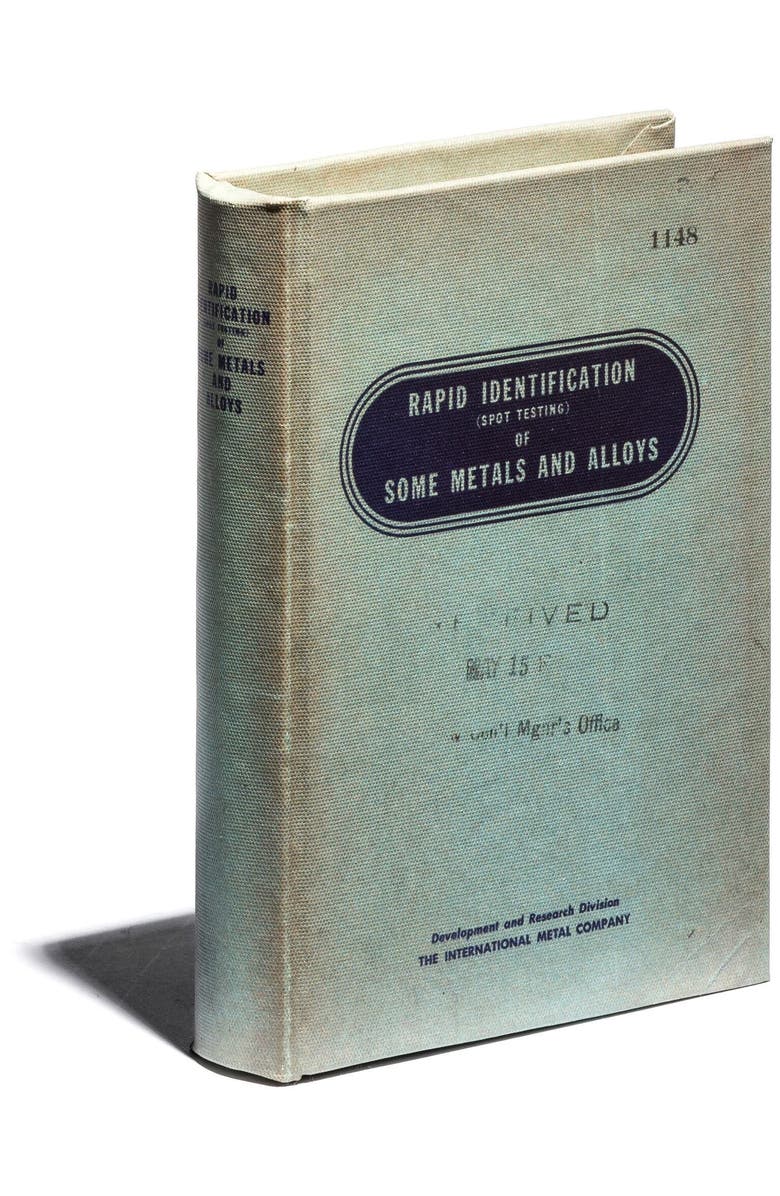 PUEBCO Empty Book, Main, color, Metals And Alloys