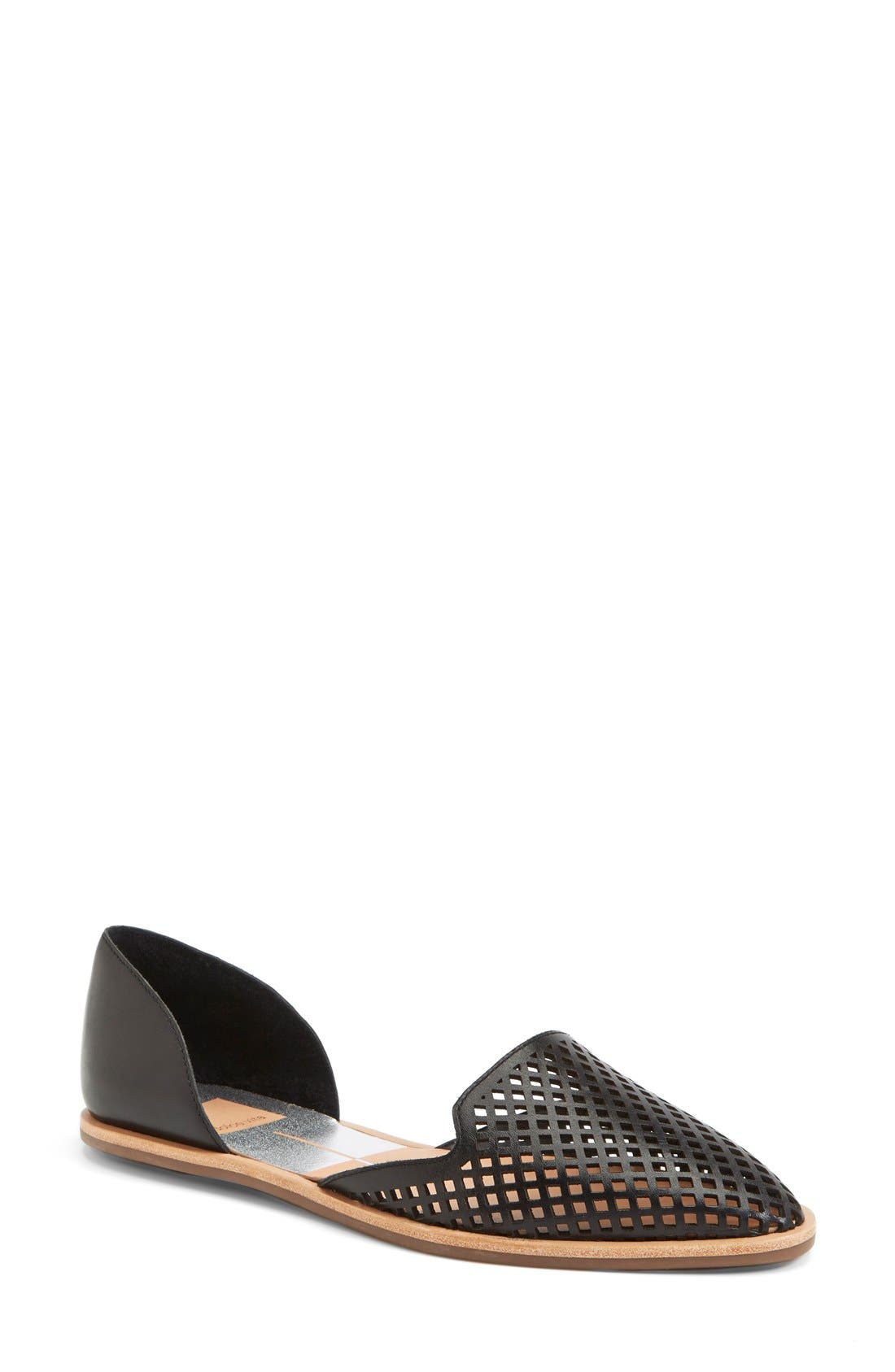 'Laynie' d'Orsay Flat, Main, color, BLACK