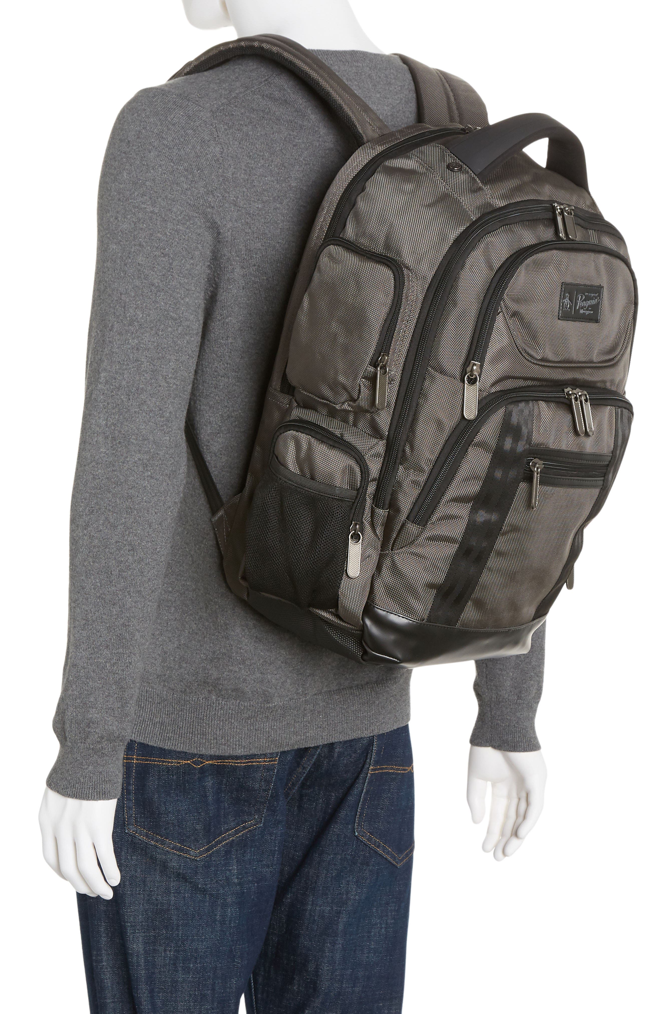 Original Penguin Odell Laptop Backpack, Alternate, color, 