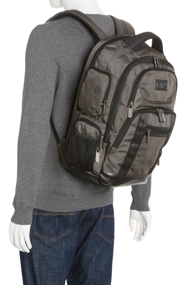 Original Penguin Odell Laptop Backpack, Alternate, color,