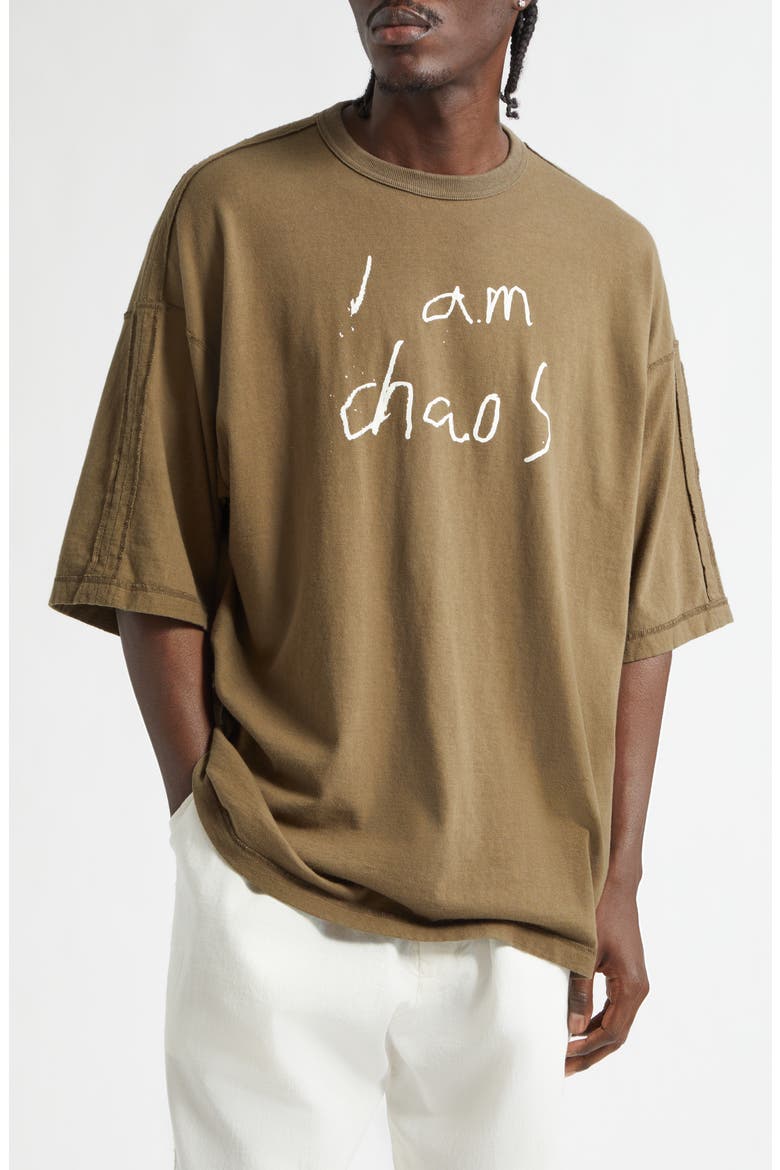 I Am Chaos Oversize Graphic T-Shirt (Men) | Nordstrom