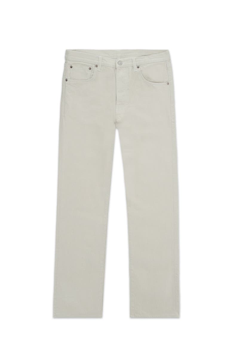 Fortela Selvedge Denim Regular Fit Jeans, Main, color, White