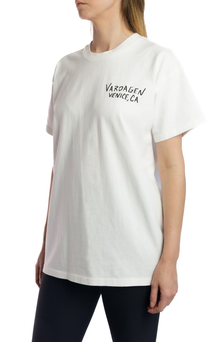 Vardagen Look Out! Oversized Tee, Alternate, color, Off-White