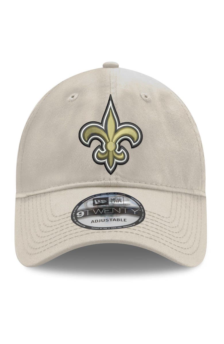 New Era Men's New Era Khaki New Orleans Saints Playmaker 9TWENTY Adjustable Hat, Alternate, color,