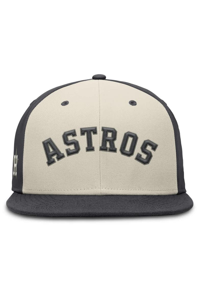 Men's Nike  Cream Houston Astros Dri-FIT True Fitted Hat, Alternate, color, Cream