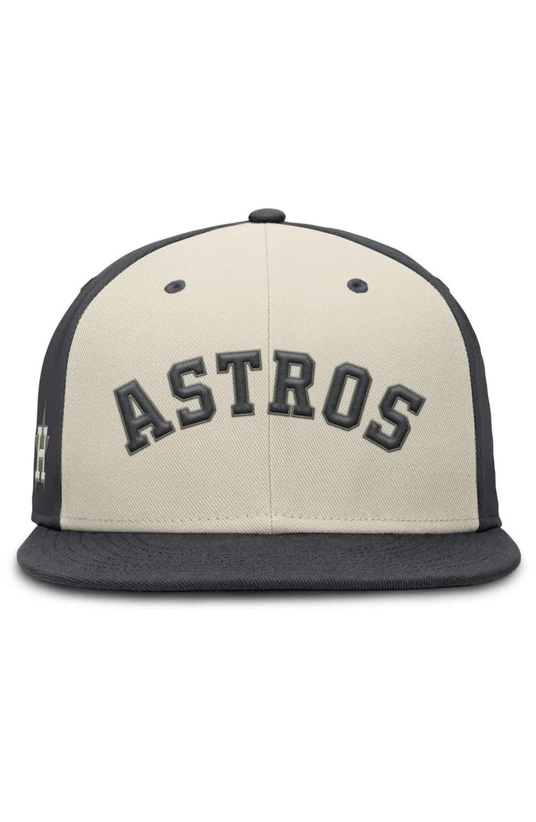 Nike Men's Nike Cream Houston Astros Dri-FIT True Fitted Hat, Alternate, color, Cream