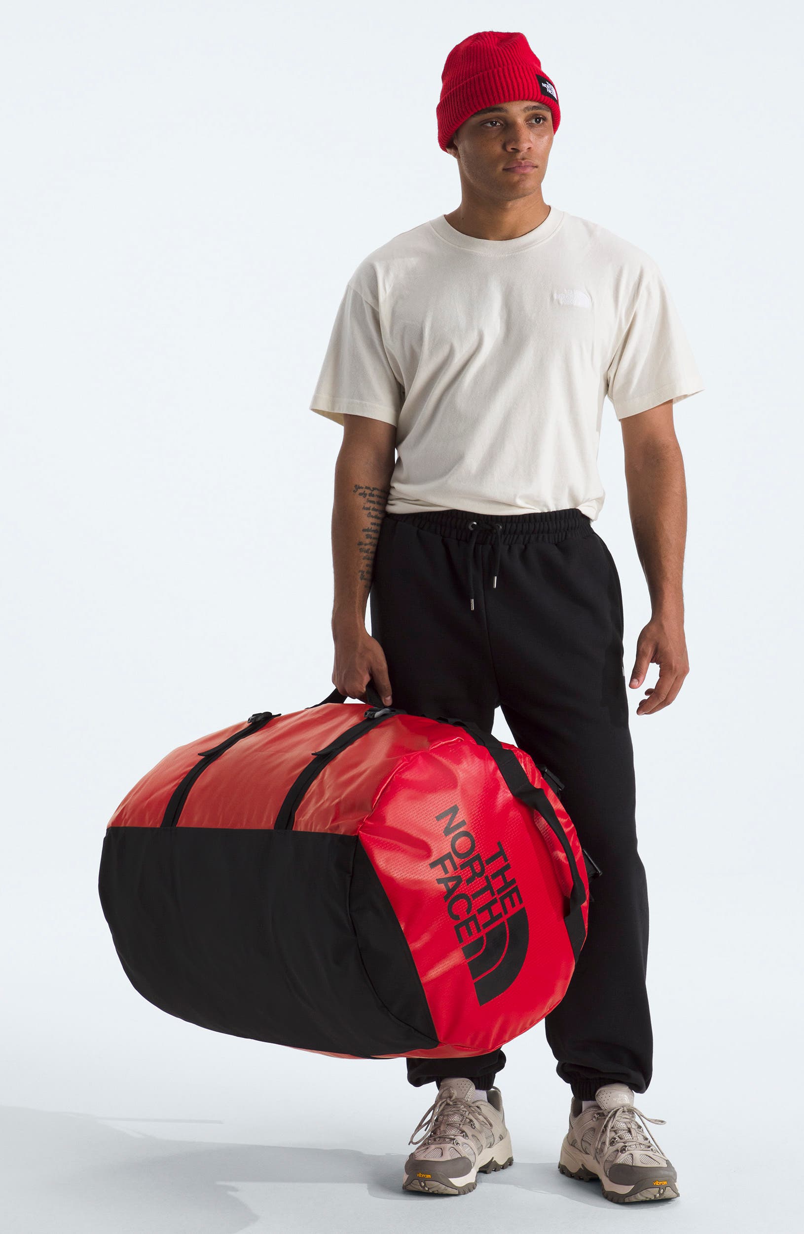 Base Camp XXL Duffel Bag, Alternate, color, TNF RED/ TNF BLACK-NPF