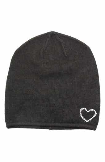Portolano Crystal Heart Beanie