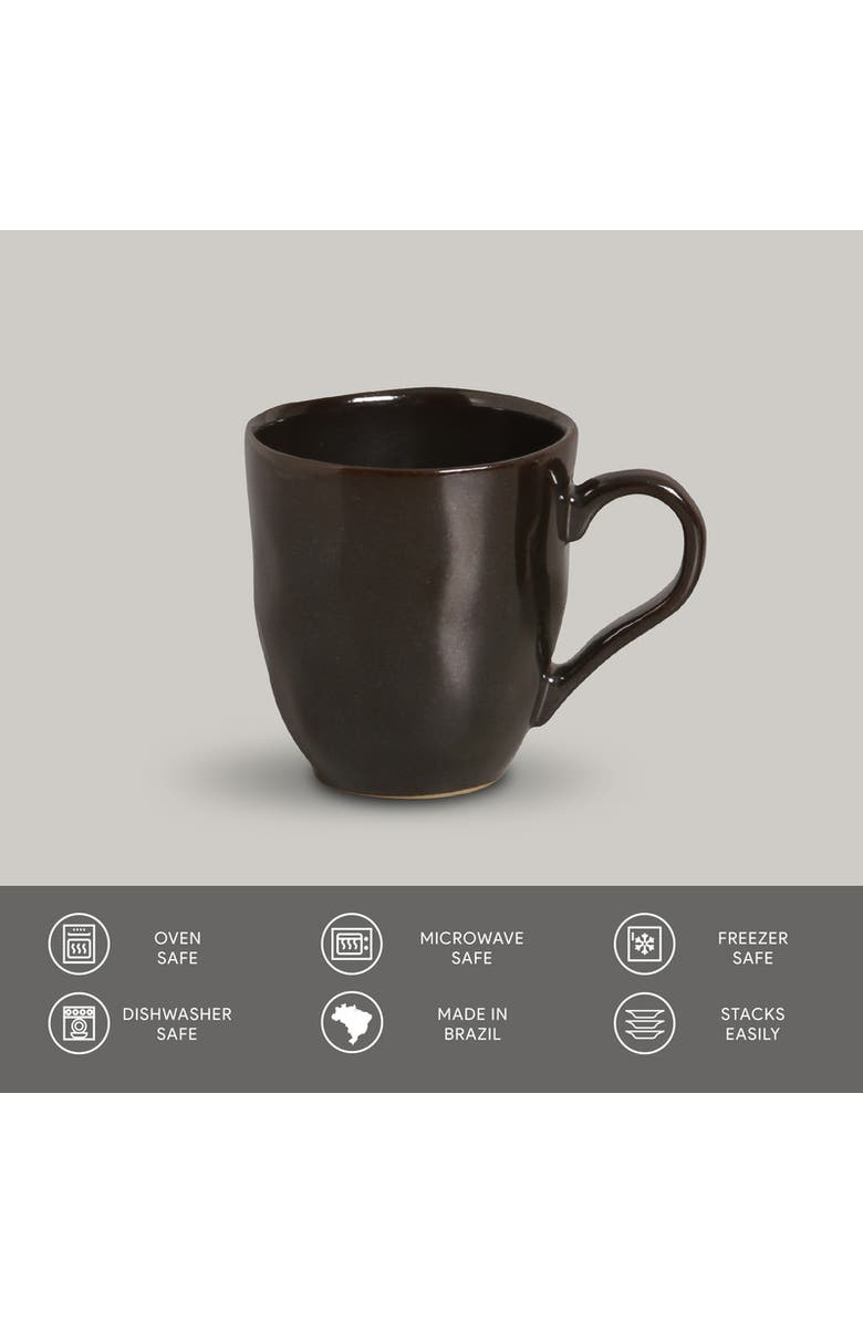 Porto Brasil Organic Mug Set of 4, Alternate, color, Metallica