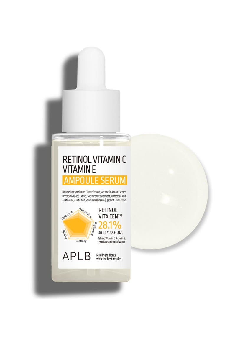 Retinol Vitamin C Vitamin E Ampoule Serum, Alternate, color, NO COLOR