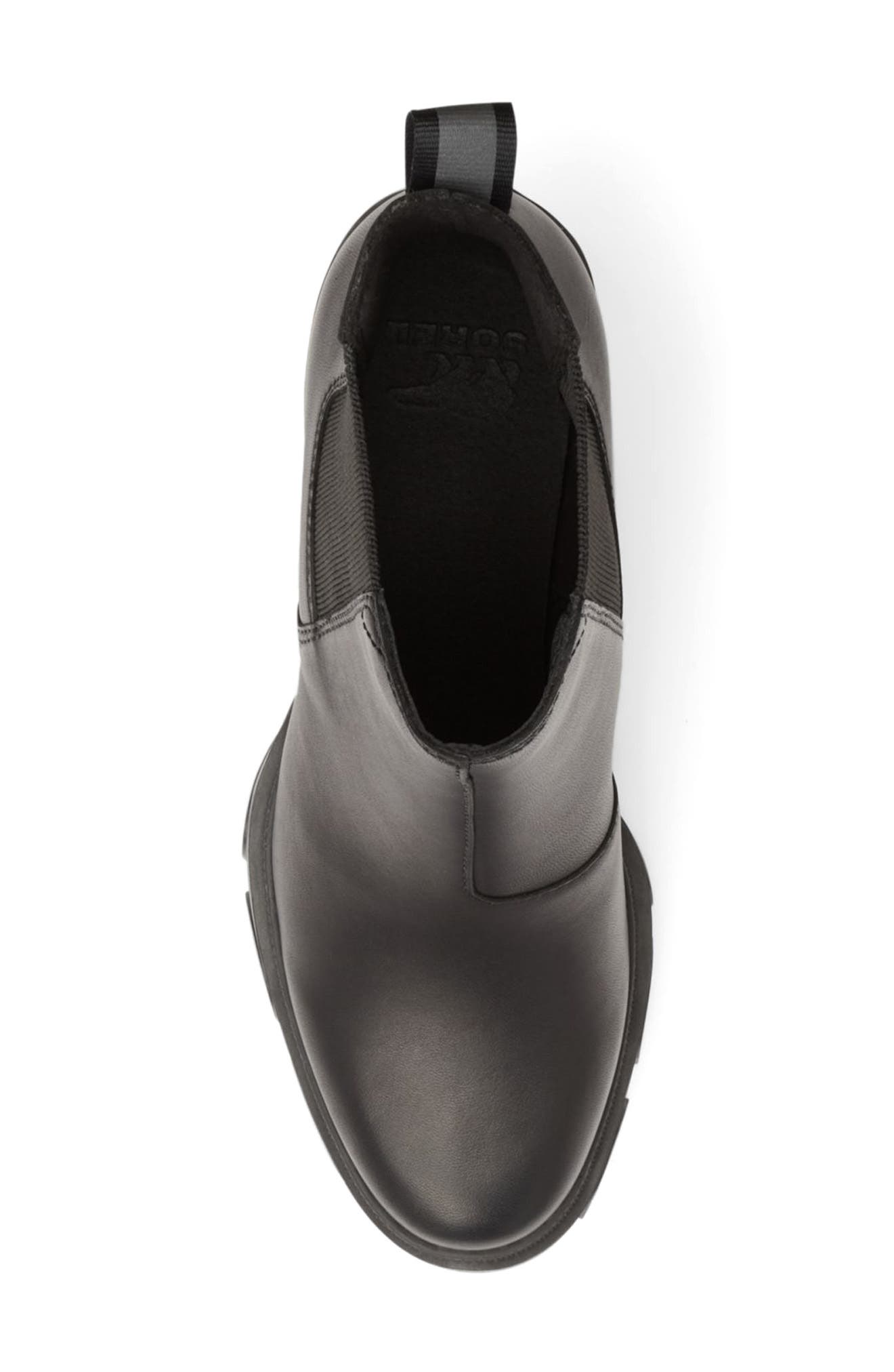 SOREL Brex<sup>™</sup> Waterproof Platform Block Heel Chelsea Boot, Alternate, color, 