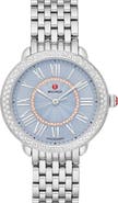 MICHELE Serein Mid Diamond Watch Head & Bracelet, 36mm x 34mm