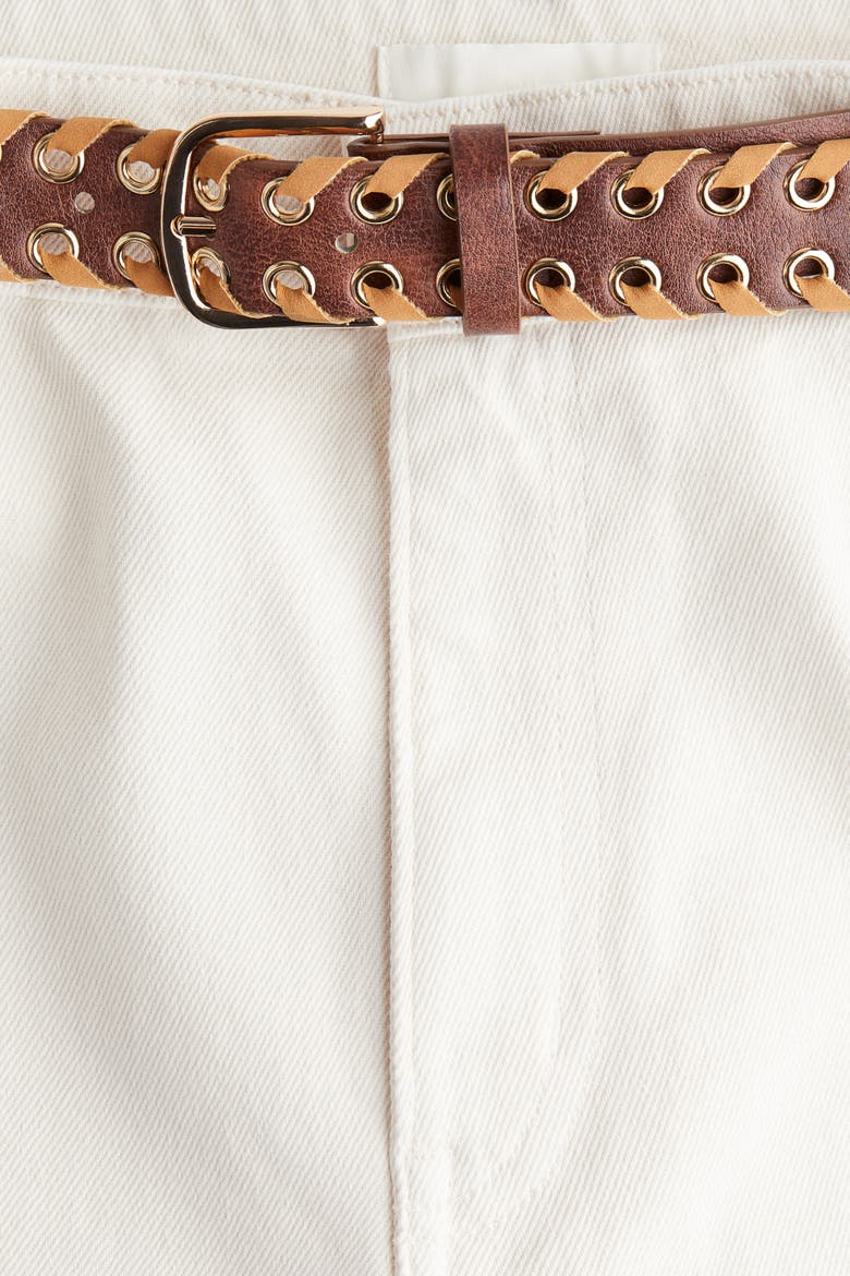 Flared High Jeans, Alternate, color, White