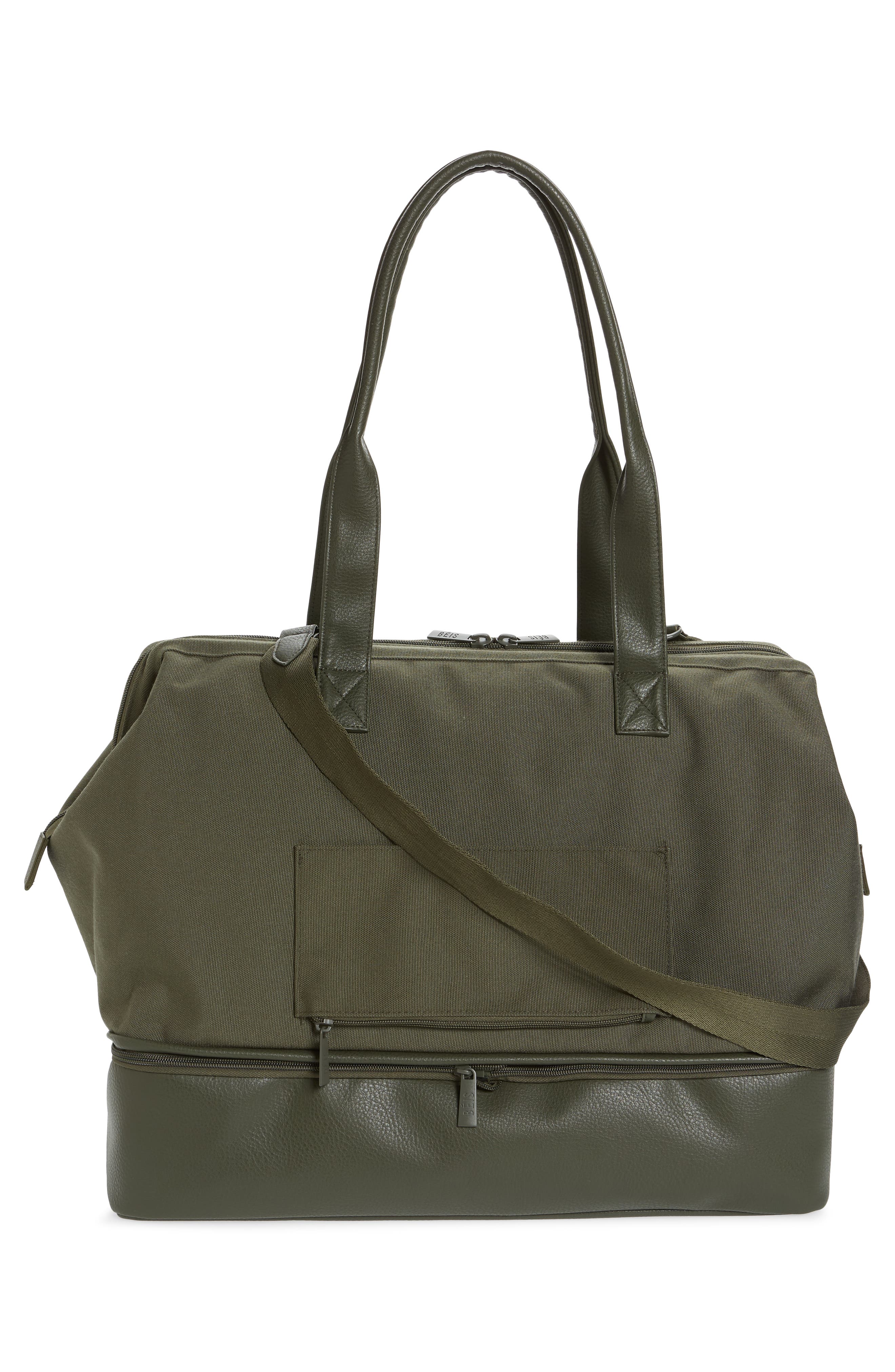 Weekend Convertible Travel Bag, Alternate, color, GREEN