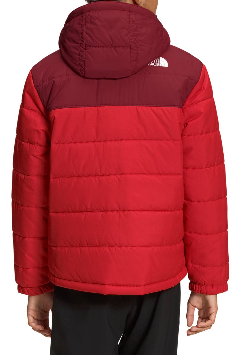 The North Face Kids' Mount Chimbo Water Repellent Reversible Hooded Jacket, Alternate, color, 