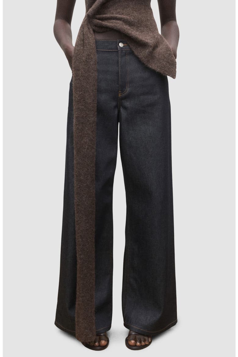 Mid Rise Wide Leg Jeans, Main, color, OPEN BLUE