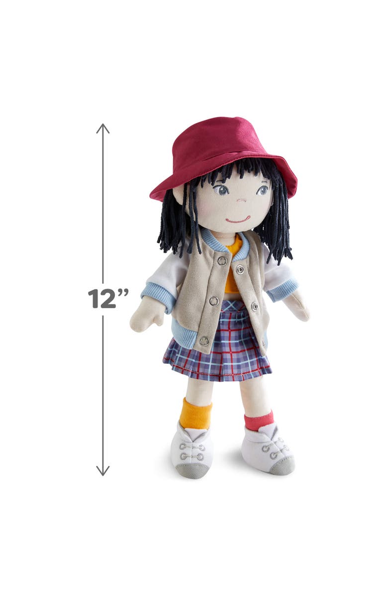 HABA 12" Soft Baby Doll Yuki Washable Toddler Baby Doll, Alternate, color,