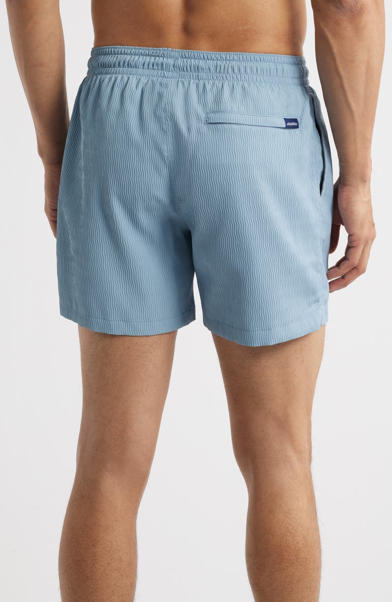 Chubbies Misty Breezes Textured 5.5-Inch Swim Trunks, Alternate, color, 